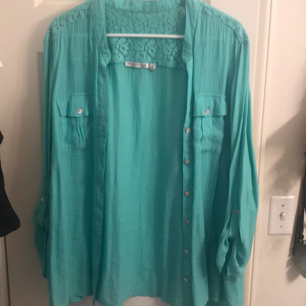 Button up linen shirt